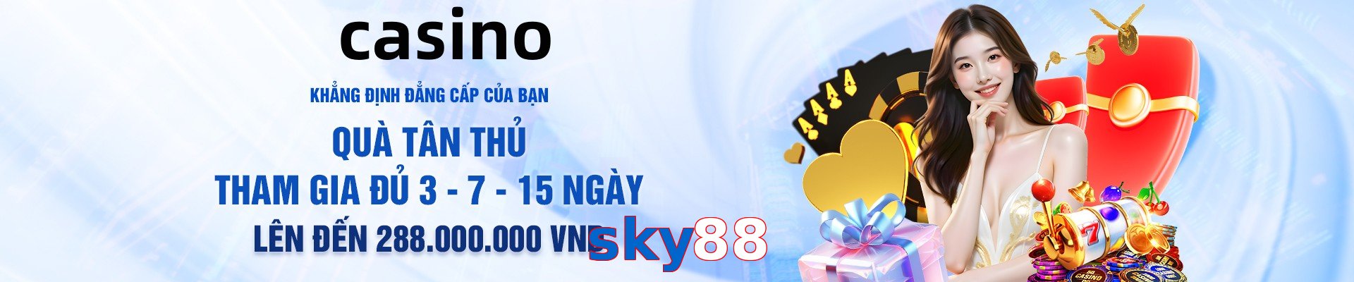 Trò chơi Slot được yêu thích tại sky88